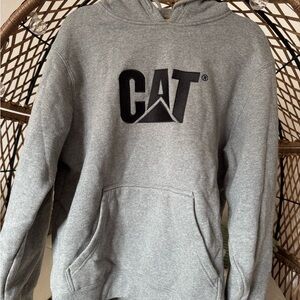 Gray Men's CAT Hoodie